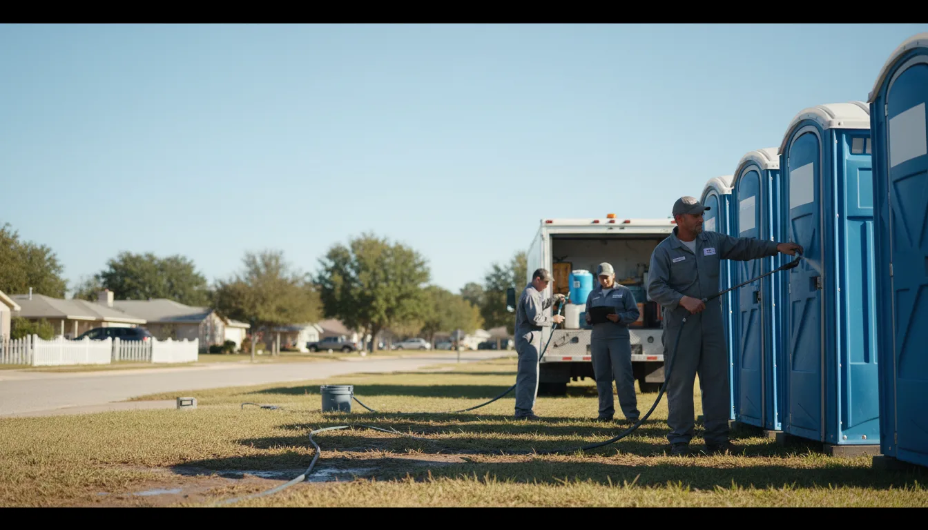 Long-Term Portable Toilet Rental in Findlay, IL near me